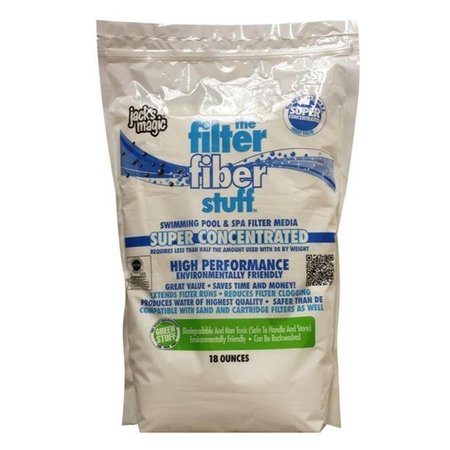 JACKS MAGIC Jacks Magic JMFIBER18 Filter Fiber Stuff Bag - 18 oz JMFIBER18